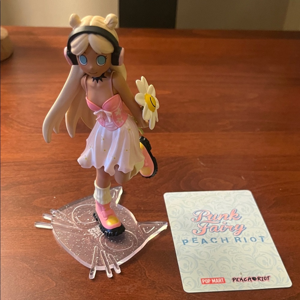 Peach Riot Punk Fairy Figurine